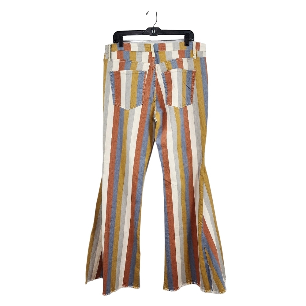 Saints & Hearts Women's Retro Amplified Stripe Flare Jeans - 2XL - Picture 7 of 9